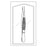 Sklar Instruments Forcep Splinter Econo 3-1/2" Fine Point Tip Serrated Straight Ss Disp 50/Ca - 96-2765