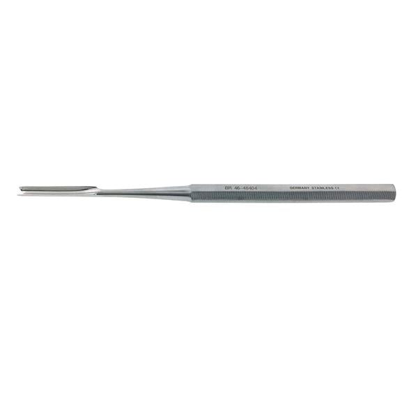 BR Surgical, Gouge Hajek 6-1/4" 4Mm V-Shape Ea - BR46-48404
