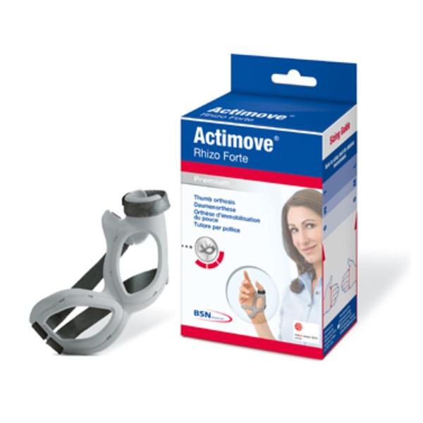 BSN Medical Support Actimove Rhizo Forte Thumb Aluminum Core Gray Size Small Left Ea - 7623801