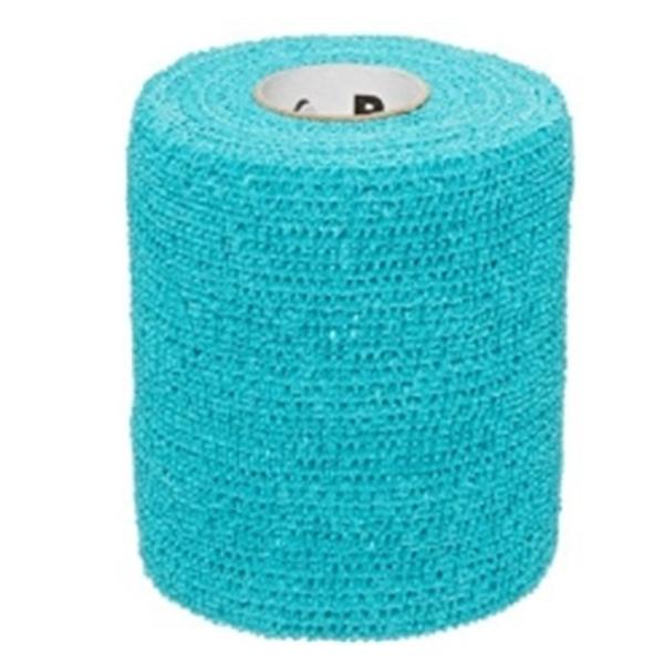 Andover Coated Products Tape Athletic Powerflex Foam 1.5"X6Yd Cohesive Teal 32Rl/Case - 3715TE-032