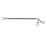 Integra Miltex Inc Forcep Tenaculum 5Mm 31Mm Jaw Single Tooth 350Mm Insulated Shaft Ea - 615152