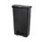 Rubbermaid Can Trash Slim Jim Rsn 18Gal Step-On Pedal Hinge Lid Frnt Stp Blk Rectangle Each - 1883613
