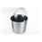 Polarware Bucket Kick Stainless Steel 4Gal No Lid Silver Round 3/Ca - 16N