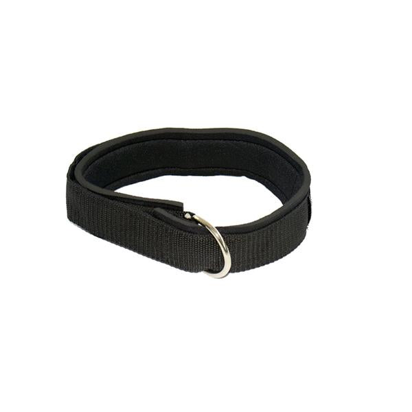 MF Athletic Co. Strap Padded Thigh Velcro Black Ea - 4072-08