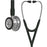 3M Healthcare Stethoscope Cardiology Littmann Cardiology Iv Black Adult/Child 22" 2-Head Ea - 6151