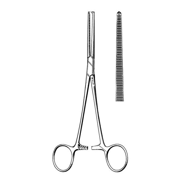 Sklar Instruments Forcep Hemostatic Rochester-Pean Econo 8" Curved Ss Disposable 25/Bx - 96-3010
