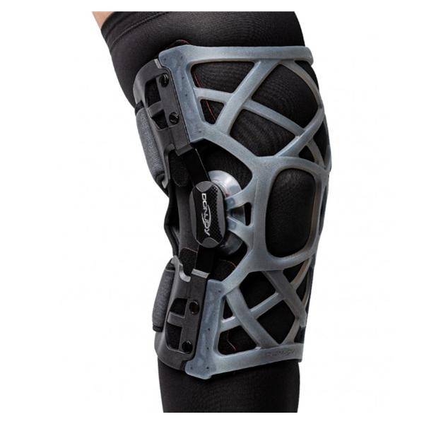 DJO Brace Oa Reaction Web Adult Left Lateral/Right Medial Knee Slcn Gry Sz Medium Ea - 11-7427-3