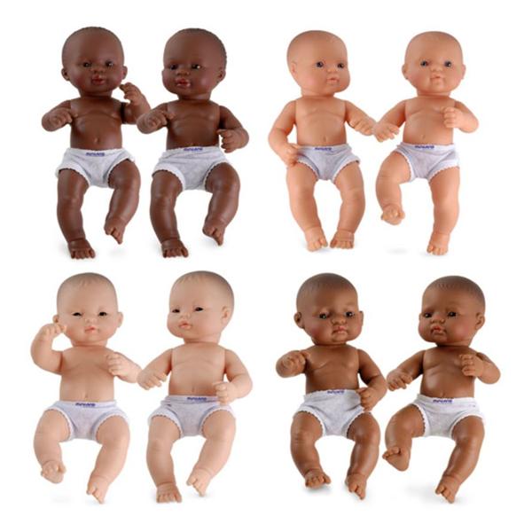 Mini Land Educational Baby Dolls Complete Set Model Newborn Ea - EL10602J