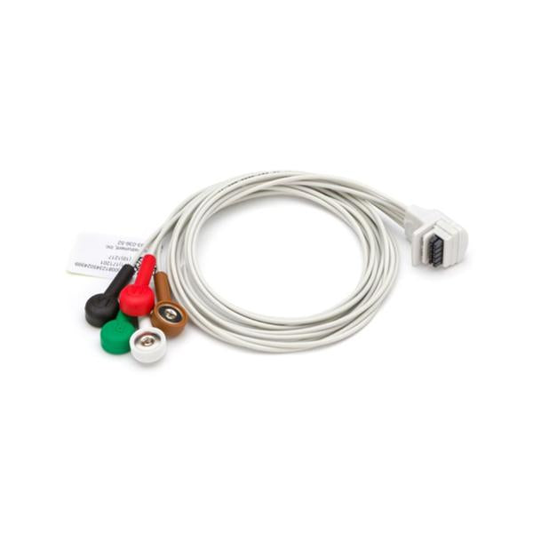 Mortara Instrument Inc Cable Electrocardio Mortara For H3+ 3 Channel 5 Lead Ea - 9293-036-52