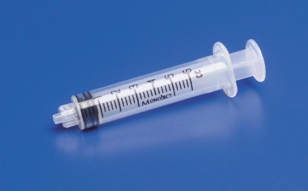 Cardinal Monoject General Purpose Syringe 6 mL Rigid Pack Luer Lock Tip Without Safety - 8881516937