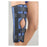 Fla Orthopedics Inc Brace Immobilizer Adult Knee Foam/Mesh Black/Blue Size 18" Universal Ea - 37-618004