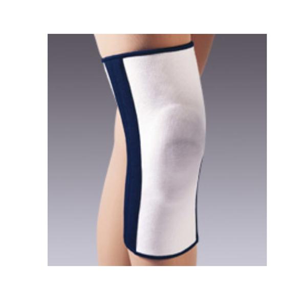 Fla Orthopedics Inc Sleeve Compression Fla Adult Knee Knit Material White/Blue Size Medium Ea - 37-850MDSTD