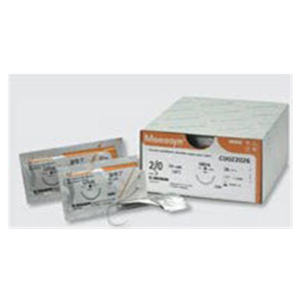 TissueSeal Suture 5-0 Glyconate Dsmp19 Monosyn Undyed 18" Monofilament 12/Bx - G0023623