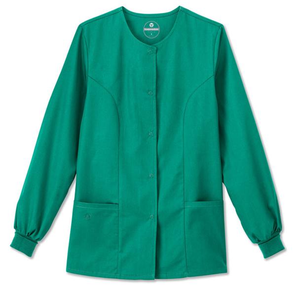 White Swan Uniform. Jacket Warm-Up Fundamentals Womens Hunter Green 3X Large Ea - 14740-0343XL