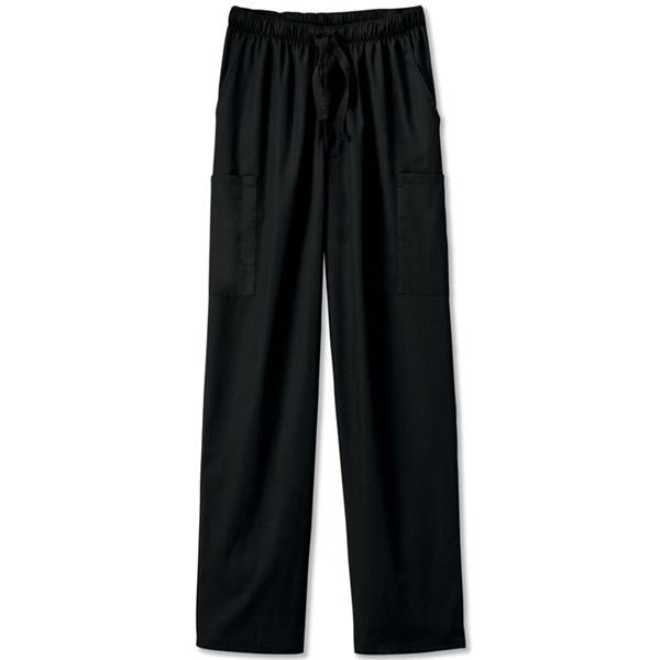 White Swan Uniform. Scrub Pant Fundamentals 14843 Unisex 3X Large Black Ea - 14843-0153XL