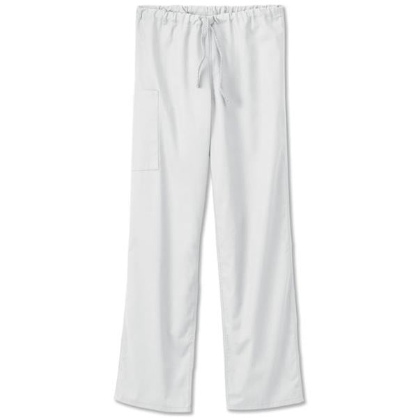 White Swan Uniform. Scrub Pant Fundamentals 14920 Unisex 4X Large White Ea - 14920-0114XL