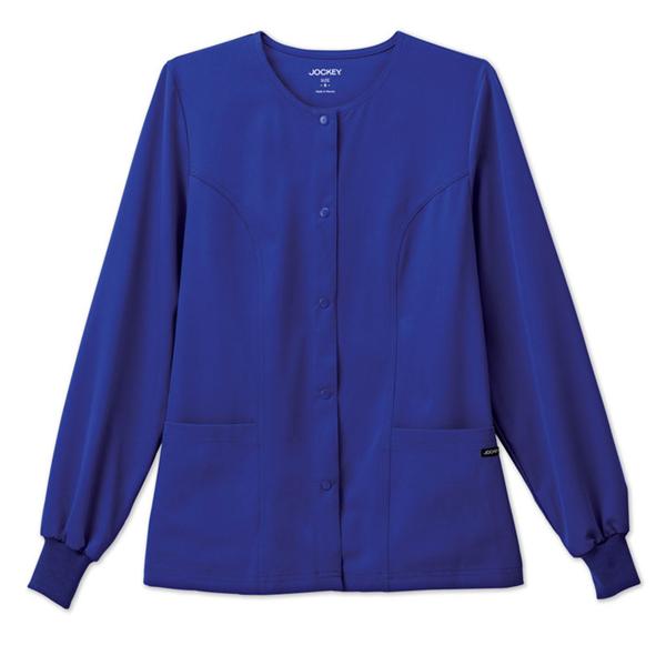 Jockey (TM) Scrubs Jacket Scrub Jockey Womens Galaxy Blue 2X Large Each - 23561031-2XL