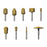 Dedeco International Inc Bur Diamond Goldies Ea - 2673