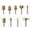 Dedeco International Inc Bur Diamond Goldies Ea - 2677