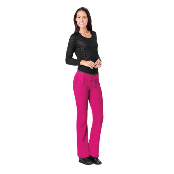 HeartSoul Pant Scrub Poly/Spndx Heartsoul W Pwtr Md Nrvrsbl 4Pckt Ea - 20110-PEWH-M