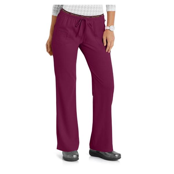 HeartSoul Pant Scrub Heartsoul Womens X-Small Tall Wine Ea - 20110TWINHXS