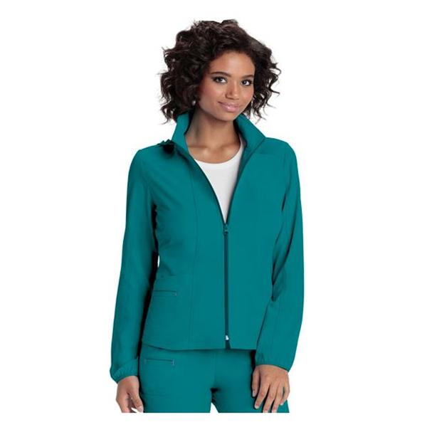 HeartSoul Jacket Warm-Up Heartsoul Womens Teal X-Large Ea - 20310-TEAHXL