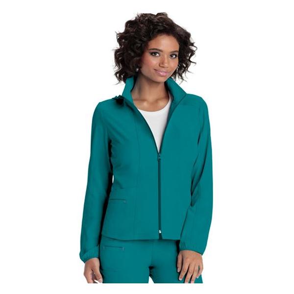 HeartSoul Jacket Warm-Up Heartsoul Womens Teal 2X Large Ea - 20310-TEAH2X