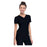 HeartSoul Shirt Scrub Heartsoul 20710 Large Black Ea - 20710-BCKH-L