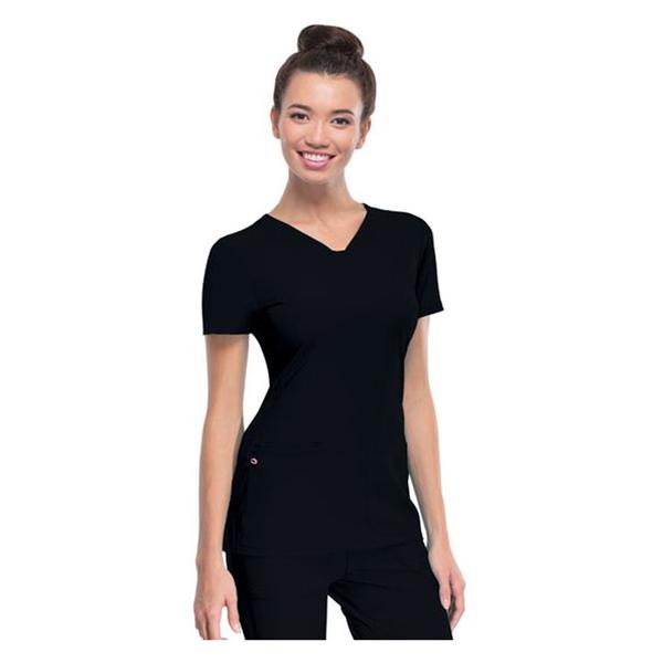 HeartSoul Shirt Scrub Heartsoul 20710 Womens X-Small Black Ea - 20710-BCKHXS