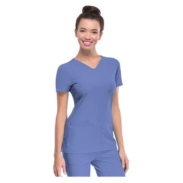 HeartSoul Shirt Scrub Heartsoul 20710 Small Ceil Ea - 20710-CILH-S