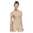 HeartSoul Shirt Scrub Heartsoul 20710 Womens 3X Large Khaki Ea - 20710-KHAH3X