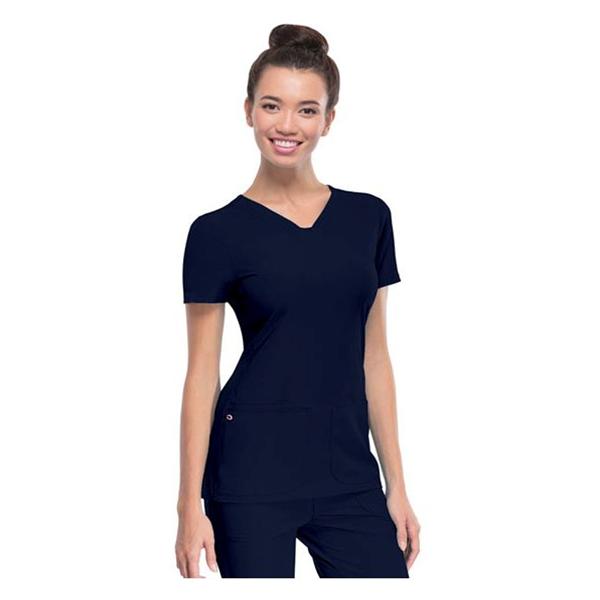 HeartSoul Shirt Scrub Heartsoul 20710 Womens X-Small Navy Ea - 20710-NAYHXS