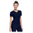 HeartSoul Shirt Scrub Heartsoul 20710 Womens 3X Large Navy Ea - 20710-NAYH3X