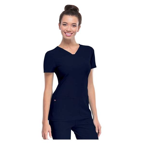 HeartSoul Shirt Scrub Heartsoul 20710 Womens 3X Large Navy Ea - 20710-NAYH3X