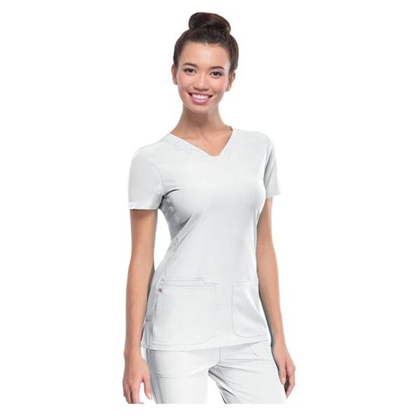 HeartSoul Shirt Scrub Heartsoul 20710 Womens Large White Ea - 20710-WHIH-L