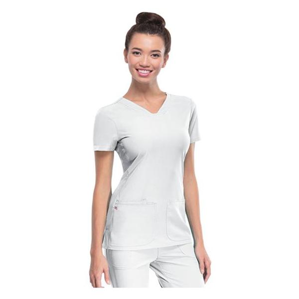 HeartSoul Shirt Scrub Heartsoul 20710 Womens Medium White Ea - 20710-WHIH-M