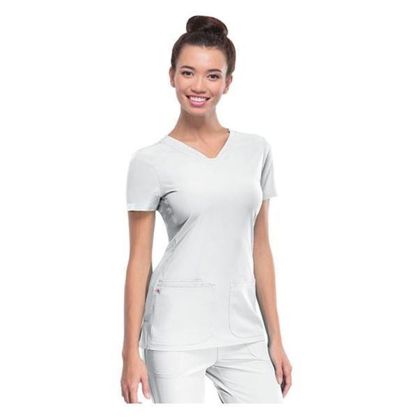 HeartSoul Shirt Scrub Heartsoul 20710 Womens 3X Large White Ea - 20710-WHIH3X