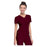 HeartSoul Shirt Scrub Heartsoul 20710 Womens Medium Wine Ea - 20710-WINH-M