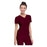 HeartSoul Shirt Scrub Heartsoul 20710 Womens X-Large Wine Ea - 20710-WINHXL