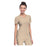 HeartSoul Shirt Scrub Heartsoul 20710 Womens 2X Large Khaki Ea - 20710KHAHXXS
