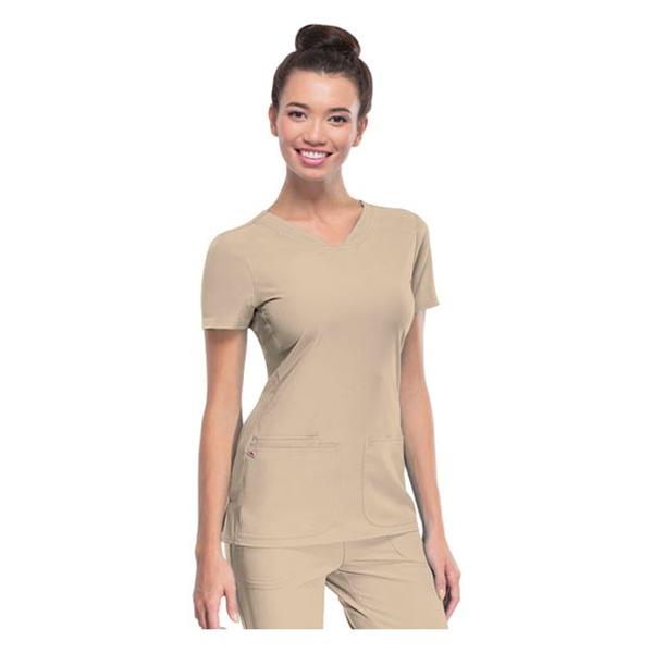 HeartSoul Shirt Scrub Heartsoul 20710 Womens 2X Large Khaki Ea - 20710KHAHXXS
