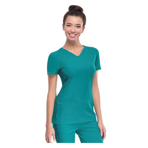HeartSoul Shirt Scrub Heartsoul 20710 Womens 2X Small Teal Ea - 20710TEAHXXS