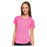 HeartSoul Scrub Top 100% Cotton Heartsoul Pink X-Large Ea - 20976PNKHXL