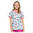 Cherokee Workwear Scrub Top Flying Hearts X-Small Ea - 2687CFLYH-XS