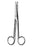 HerMann - Dissecting Scissors Mayo-Stille 6 Inch Length Surgical Grade Stainless Steel NonSterile Finger Ring Handle Curved Blunt Tip / Blunt Tip - BR08-17115