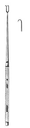 BR Surgical - Mucous Hook Joseph 6-1/4 Inch Length - H118-21605
