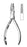 BR Surgical Flat Nose Pliers 5-1/2 Inch Stainless Steel Serrated Jaws - H133-53614