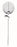 BR Surgical HerMann Medizintechnik Laryngeal Mirror Size 6 / 22 mm Stainless Steel Without Handle - H152-27022