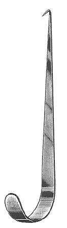 BR Surgical - Tracheal Hook Jackson 15 cm - H154-11615