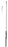 BR Surgical - Endocervical Biopsy Curette Kevorkian 12 Inch Length Flat Handle 4 mm Tip Straight Rectangular Tip - BR70-59640